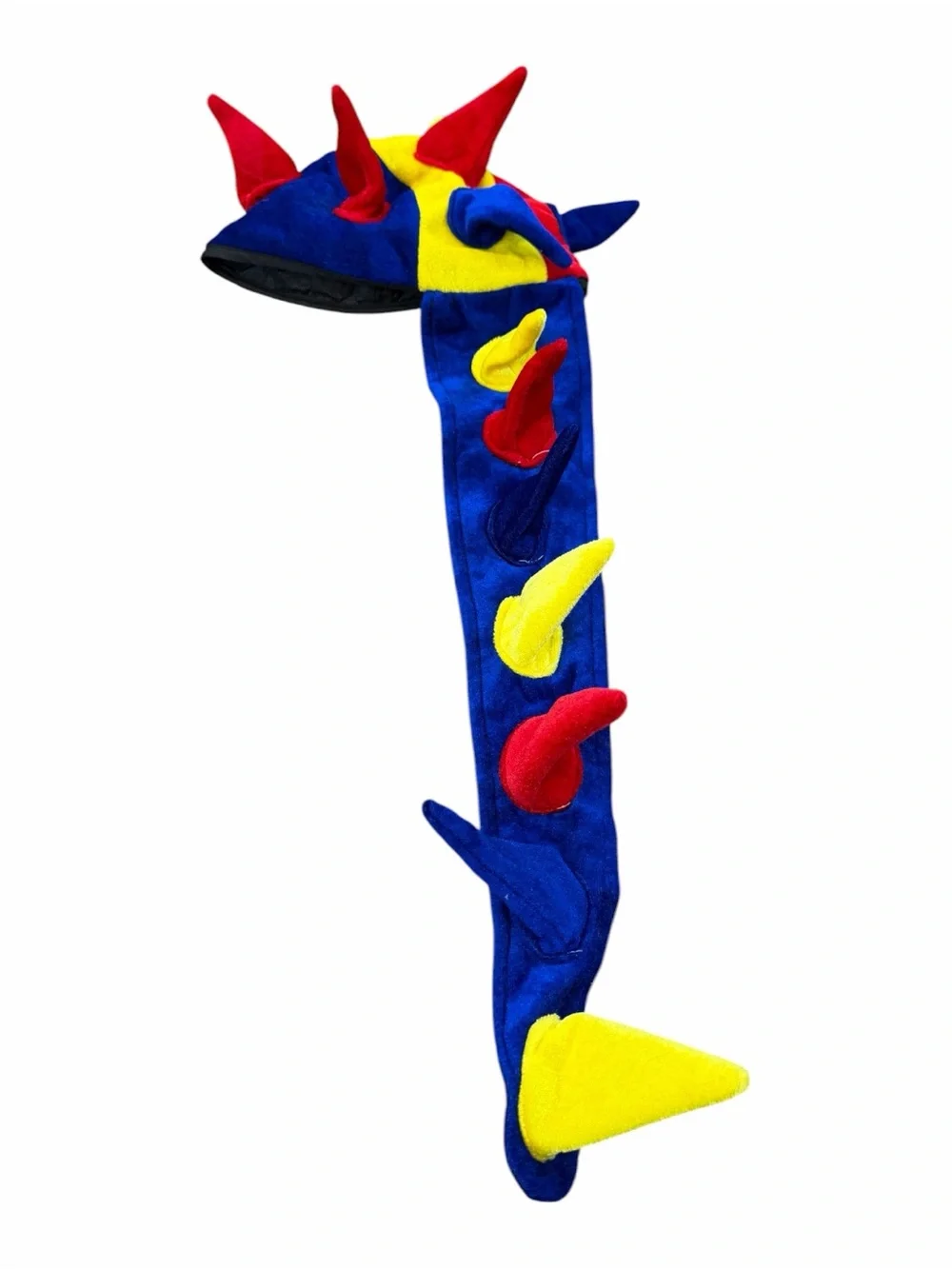 Multi Color Hat Dragon Tail Spikes, One Size Fits Most